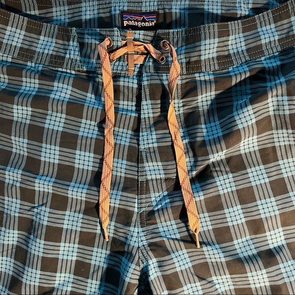 Patagonia Plaid Shorts Size 34 - Picture 4 of 4
